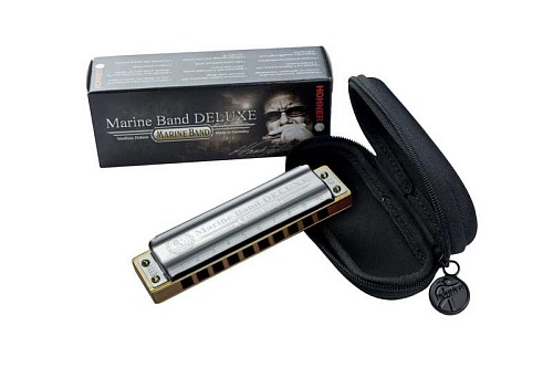 Hohner M200516 Marine Band Deluxe F-low  