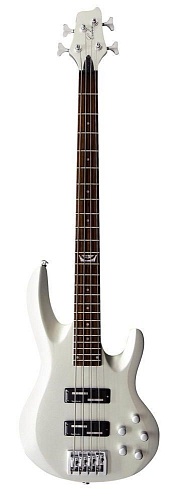 VGS Cobra Bass Select Series Satin Silver   (2-G&B/MasterV/Bal/Active 3-band EQ)